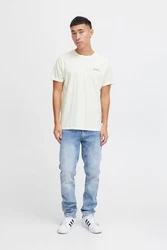 Blend T-Shirt BLEND BHTee Khaki/Weiß/Grün/Hellgrün/Beige