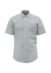 seidensticker Businesshemd Regular Kurzarm Button-Down-Kragen 