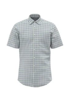 seidensticker Businesshemd Regular Kurzarm Button-Down-Kragen