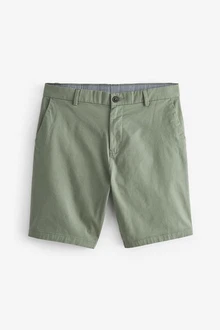 Next Chinoshorts Stretch-Chinoshorts Slim-Fit Khaki/Dunkelgrün/Grün Next Chinoshorts Stretch-Chinoshorts Slim-Fit Khaki/Dunkelgrün/Grün