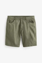 Next Chinoshorts Bermudashorts Slim Dunkelgrün/Khaki/Grün