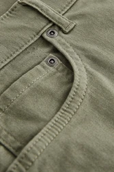 Next Chinoshorts Bermudashorts Slim Dunkelgrün/Khaki/Grün
