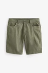 Next Chinoshorts Bermudashorts Slim Dunkelgrün/Khaki/Grün