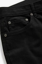 Next Chinoshorts Bermudashorts Slim Schwarz/Dunkelgrau