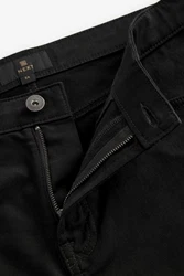 Next Chinoshorts Bermudashorts Slim Schwarz/Dunkelgrau