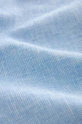 Next Langarmhemd mit Stehkragen (1-tlg) Hellblau/Blau
