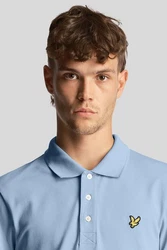 Lyle & Scott T-Shirt Poloshirt hellblau/gelb/schwarz