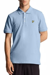 Lyle & Scott T-Shirt Poloshirt hellblau/gelb/schwarz