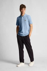 Lyle & Scott T-Shirt Poloshirt hellblau/gelb/schwarz