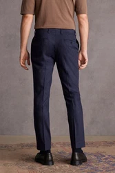 Next Signature Slim Fit Anzughose Dunkelblau/Blau/Hellblau/Grau