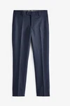 Next Signature Slim Fit Anzughose Dunkelblau/Blau/Hellblau/Grau