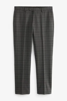 Next Anzughose Tailored-Fit mit kleinem Karomuster