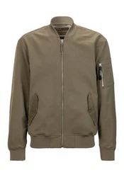 Replay Blouson SOFT POLY SATIN Khaki/Dunkelgrün/Braun