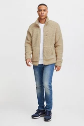 11 Project Fellimitatjacke PRDeen Beige/Khaki/Braun