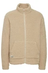 11 Project Fellimitatjacke PRDeen Beige/Khaki/Braun