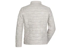 Milestone Lederjacke Alessio Grau/Beige/Khaki/Creme