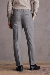 Next Signature Slim Fit Anzughose Grau/Hellgrau/Dunkelgrau
