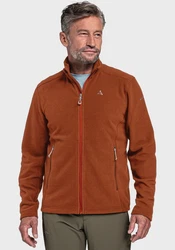 Schöffel Fleecejacke Cincinnati 3 Orange/Rot/Braun