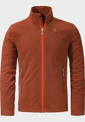 Schöffel Fleecejacke Cincinnati 3 Orange/Rot/Braun