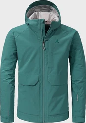 Schöffel Jacke Jacket Lausanne Grün/Türkis