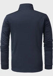 Schöffel Strickfleece-Pullover CIRC Fleece Looop Dunkelblau/Blau/Hellblau