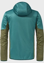 Schöffel Fleecejacke Hoody Svardalen Grün/Dunkelgrün