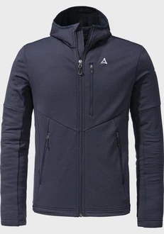 Schöffel Fleecejacke Fleece Hoody Hydalen Dunkelblau/Hellblau