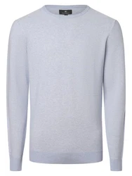 Nils Sundström Strickpullover Grau/Hellblau/Blau