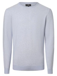 Nils Sundström Strickpullover Grau/Hellblau/Blau