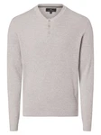 Nils Sundstrm Strickpullover Grau/Hellgrau/Braun