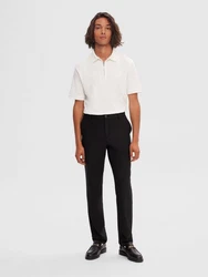 SELECTED HOMME Chinohose SLHRobert Khaki/Schwarz/Dunkelbraun