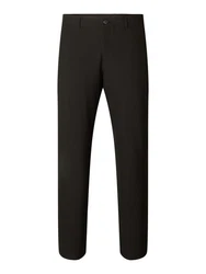 SELECTED HOMME Chinohose SLHRobert Khaki/Schwarz/Dunkelbraun
