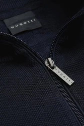 bugatti Strickjacke mit Stehkragen 7600-95512