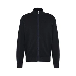 Strickjacke 7600-95512 100 % Baumwolle mit modernem Stehkragen