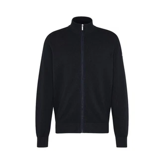 bugatti Strickjacke mit Stehkragen