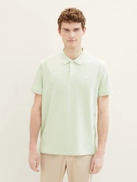Poloshirt Piqu Poloshirt aus Baumwolle mit Logo Stickerei