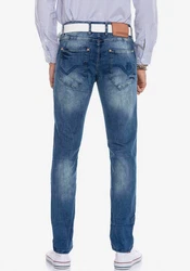 Cipo & Baxx Slim-fit Jeans Blau/Hellblau