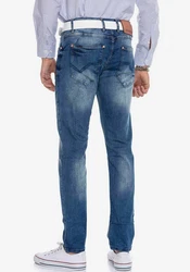 Cipo & Baxx Slim-fit Jeans Blau/Hellblau