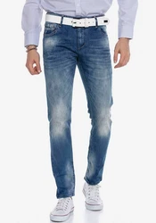 Cipo & Baxx Slim-fit Jeans Blau/Hellblau