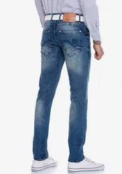Cipo & Baxx Slim-fit Jeans Blau/Hellblau