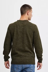 Blend Strickpullover BHPullover Dunkelgrün/Grün/Khaki