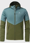 Schöffel Fleecejacke Fleece Hoody Hydalen Grün/Dunkelgrün/Blau/Türkis