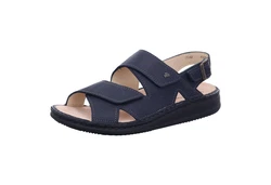 Finn Comfort Sandale Toro Dunkelblau/Hellblau/Blau/Creme