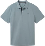 TOM TAILOR Poloshirt Hellblau/Blau/Grau
