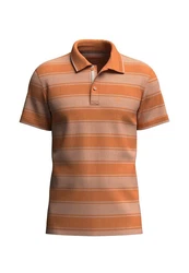 FYNCH-HATTON Poloshirt Kurzarm Orange/Beige