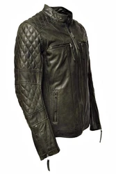 Zimmert Lederjacke Alex Grün