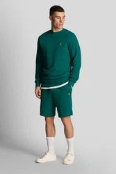 Lyle & Scott Sweatshirt Dunkelgrün/Grün/Türkis/Gelb
