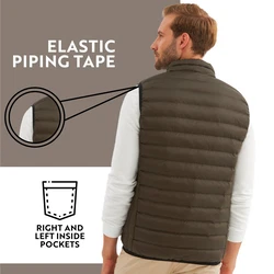 Danger Jackett Weste Dunkelgrün/Braun/Khaki
