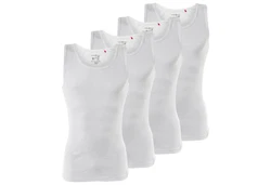 MUSTANG Herren Unterhemd 4er Pack 