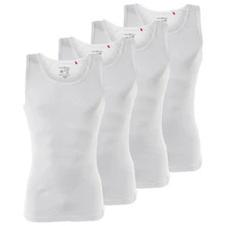 MUSTANG Herren Unterhemd 4er Pack 